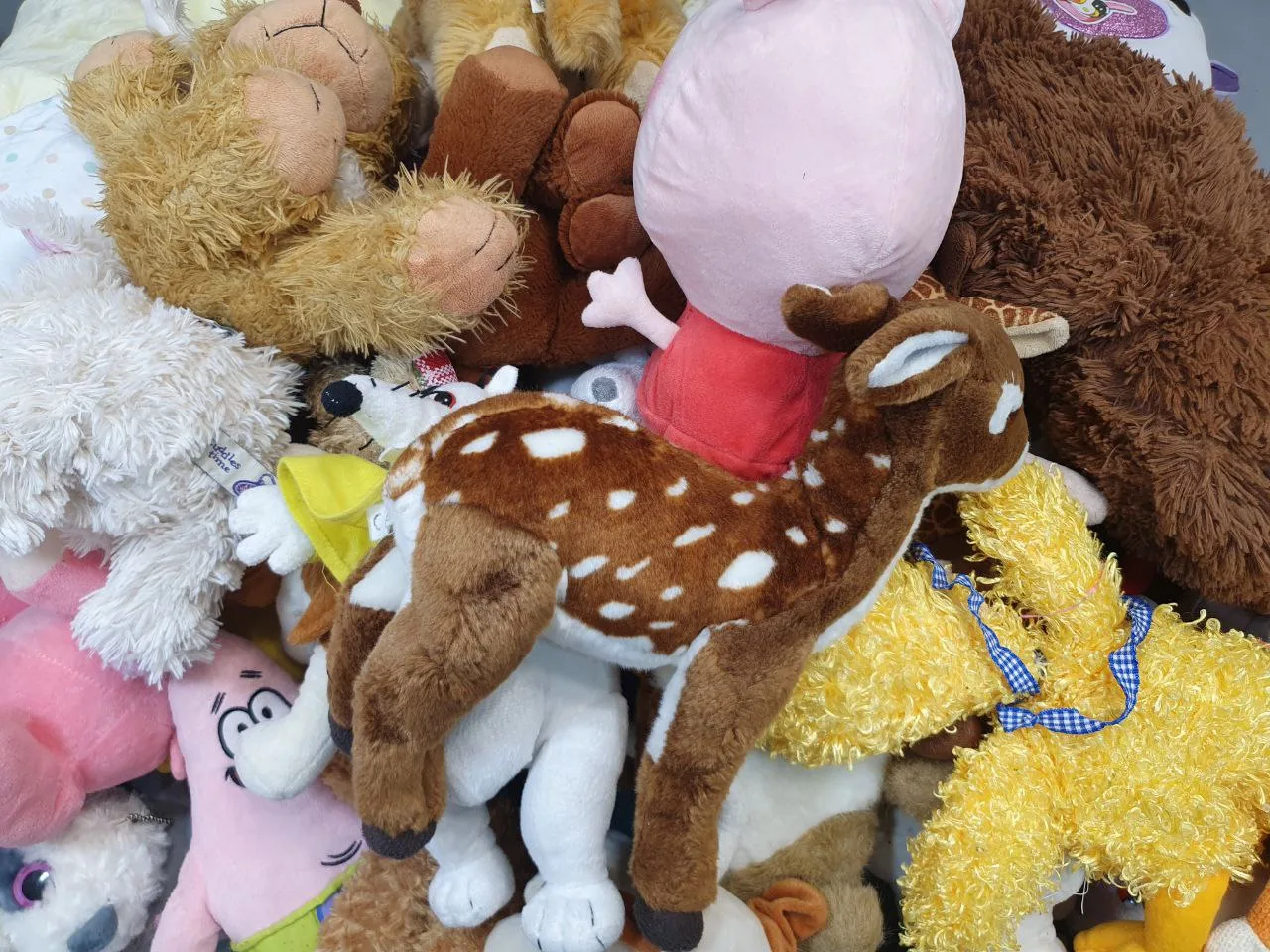 Іграшки секонд-хенд гуртом — м'які іграшки